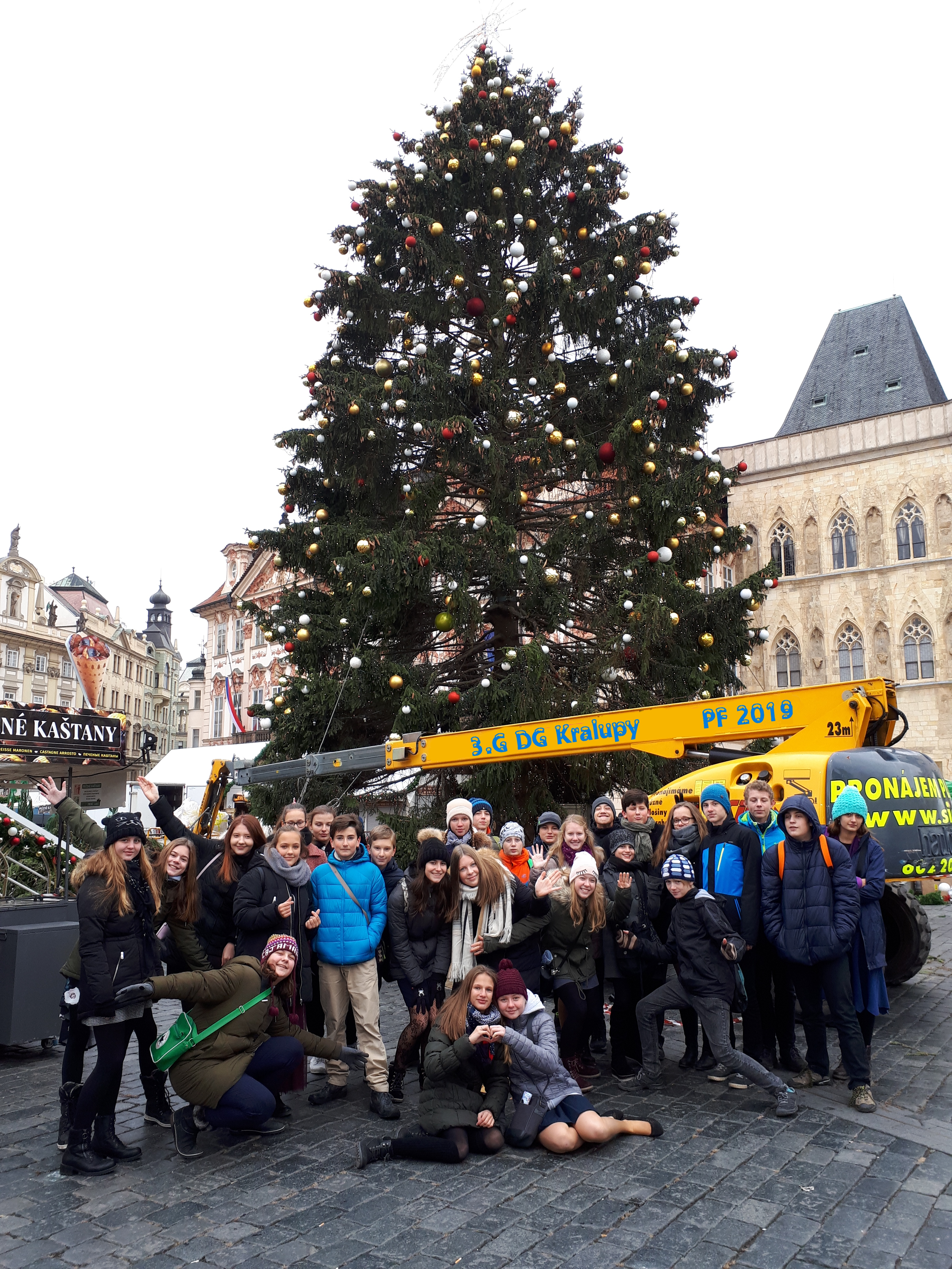 Předvánoční akce tercie