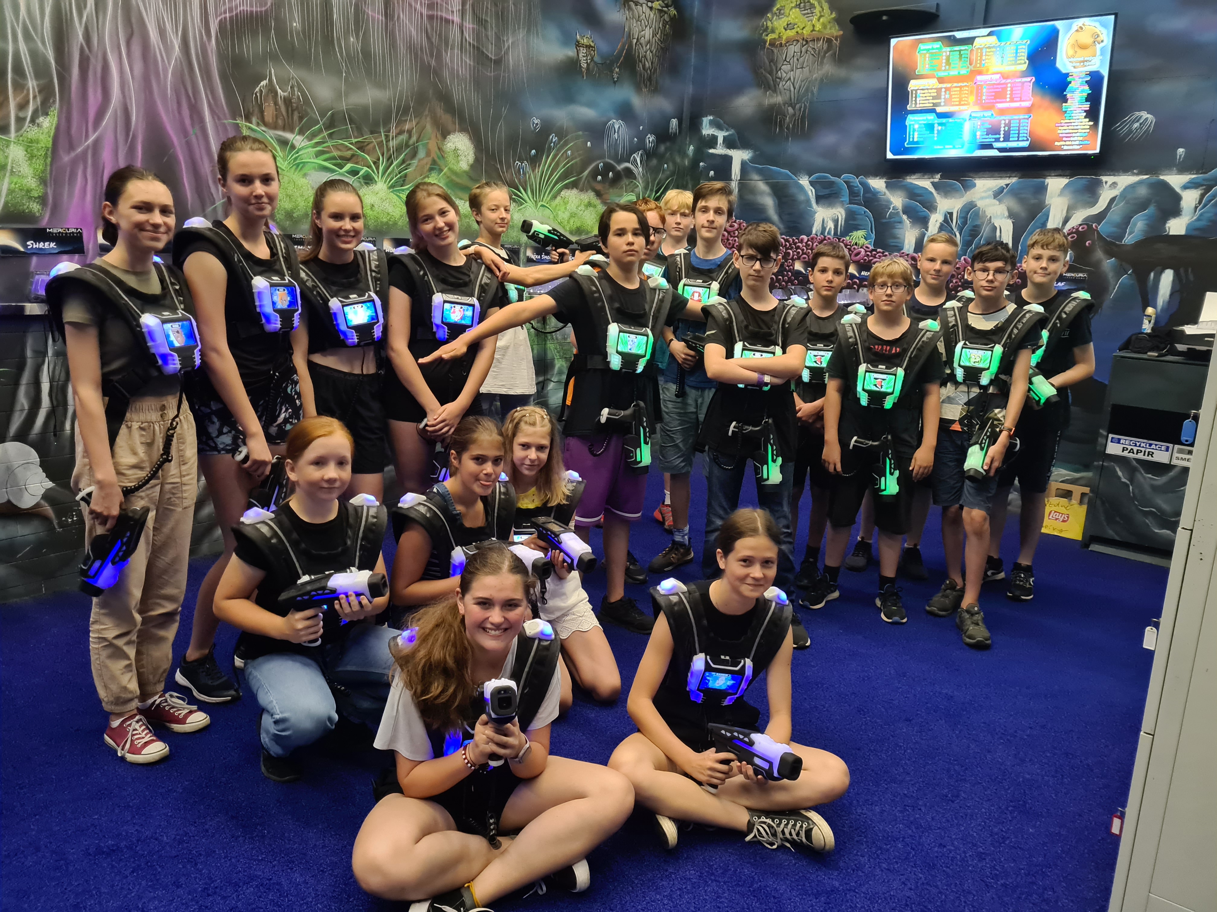 Souboj důvtipu v laser game aréně i na únikovce