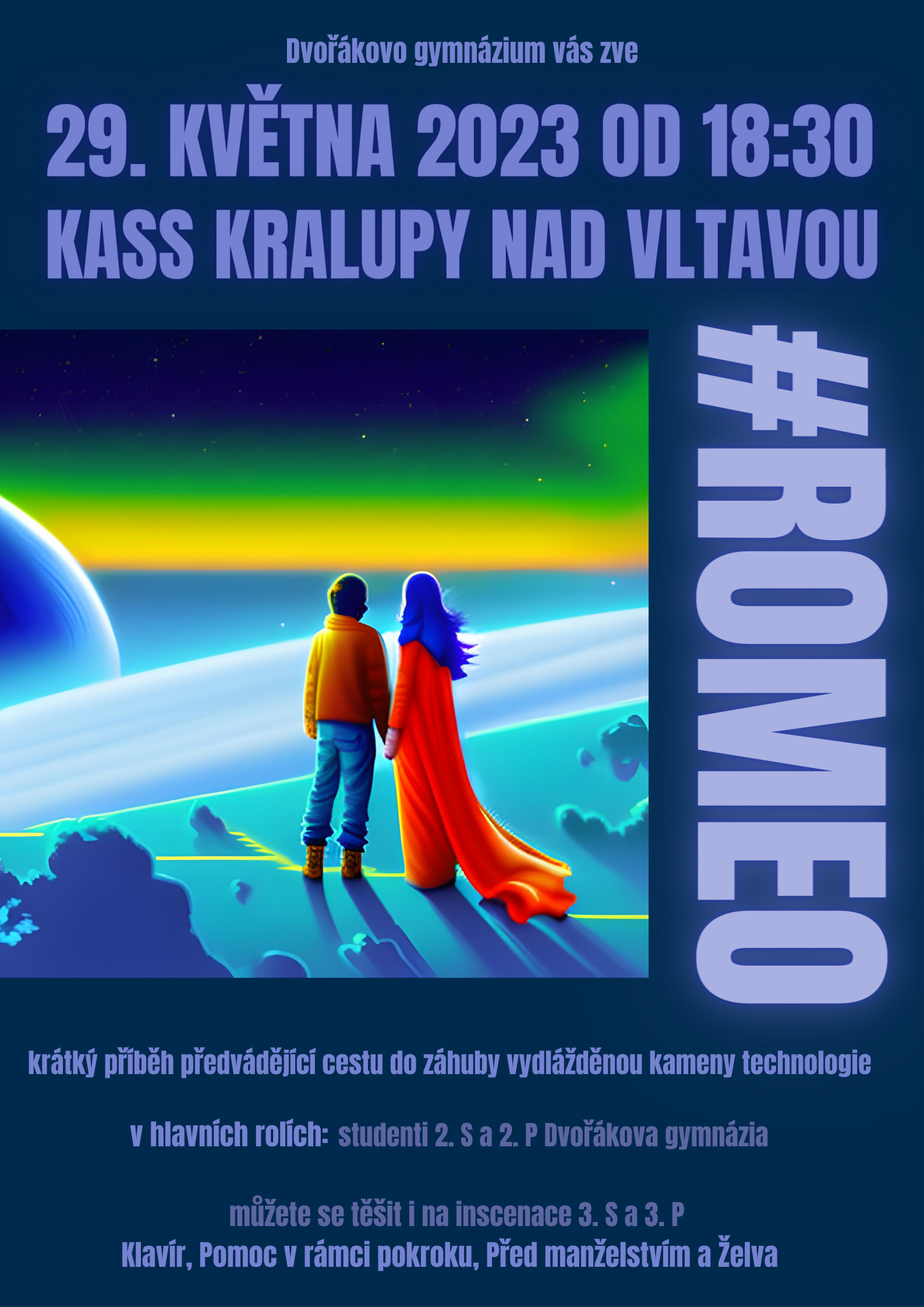 Příběhy, které napsal sám život. Studentská divadelní představení 29. května v 18:30 v KASSu