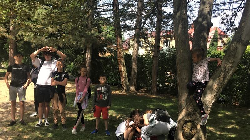 Dopoledne plné her. Ruštináři připravili program pro ukrajinské děti.
