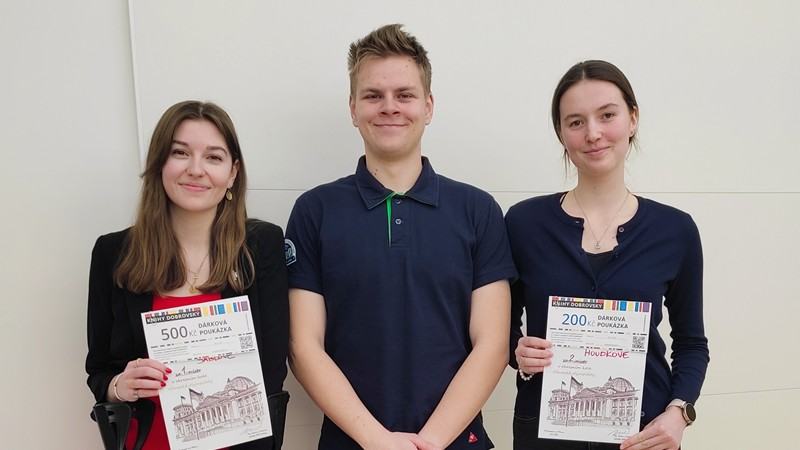 Naši úspěšní olympionici. Výsledky okresního kola olympiády v německém jazyce