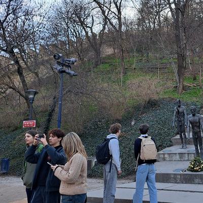 Studenti z Barcelony na výměnném pobytu v Kralupech