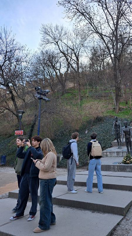 Studenti z Barcelony na výměnném pobytu v Kralupech