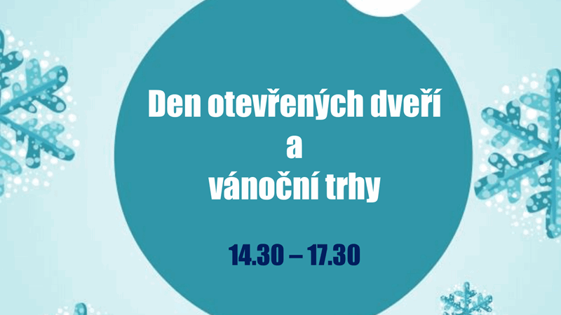 Den otevřených dveří a vánoční trhy 2019