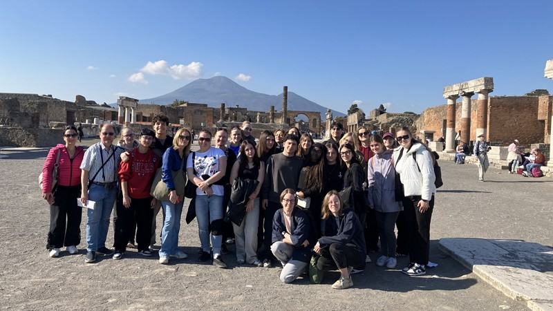 Na výměnném pobytu Erasmus v italské Neapoli