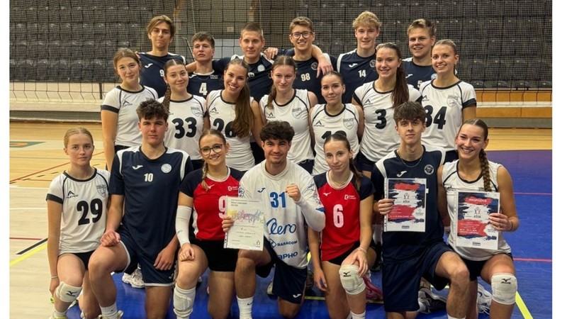 Postup obou volejbalových týmů na republiku!