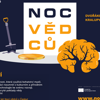 Noc vědců  – Zveme Vás v pátek 26. 9. 2025 na večer plný objevů, tvořivosti a zábavy na Dvořákově gymnáziu