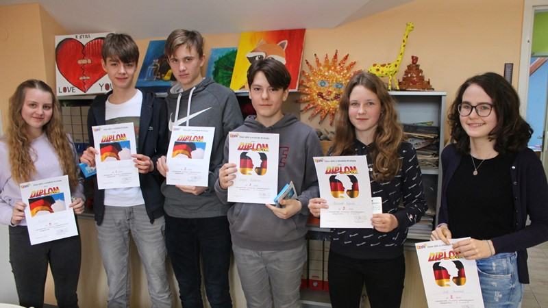 Okresní kolo olympiády v německém jazyce 2020