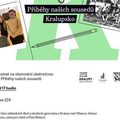 Zaposlouchejte se do Příběhů našich sousedů Kralupsko - úterý 14. 4. 2026 od 17 hod ve Velvarech