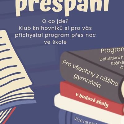 Přihlas se na dubnovou přespávačku!