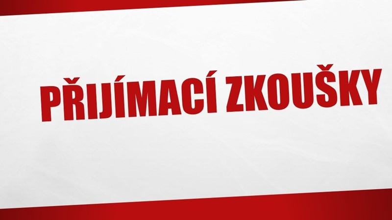 Výsledky přijímací řízení