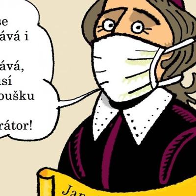 Na výuce bez roušek...
