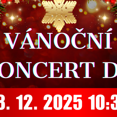 Vánoční koncert DG - čtvrtek 18. 12. 2025 od 10:30