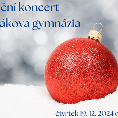 Vánoční koncert Dvořákova gymnázia 2024