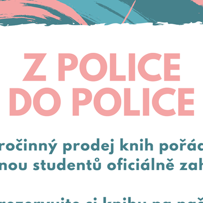 Dobročinný prodej knih zahájen