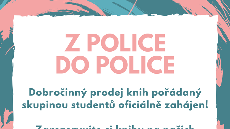 Dobročinný prodej knih zahájen